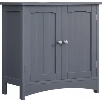 Koupelnový nábytek Skříňka pod umyvadlo do koupelny 60 cm Šedá