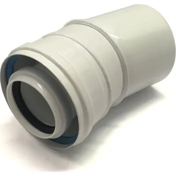 Kouřovod BRILON koleno koaxialni DN100/60 30 stupňů