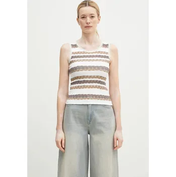 Top Andersson Bell Hair Braid Stripe, S, bílá, 00X