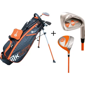 MKids Golf Lite dětský golfový set oranžový 49" - 125cm + driver + SW