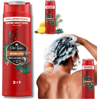 Koupelová kosmetika Pánský Sprchový Gel, Šampon a Kondicionér 3v1 Old Spice 400ml - 1 Kus
