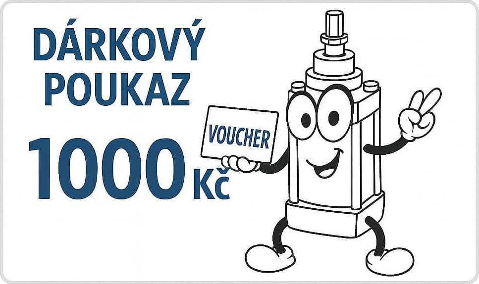 Kompresory Vzduchotechnika Dárkový poukaz na 1 000 Kč