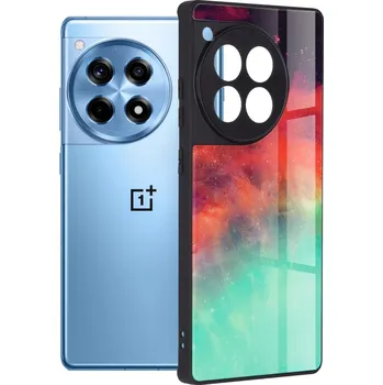 Pouzdro na mobilní telefon Techsuit Série Glaze OnePlus 12R Ohnivý oceán