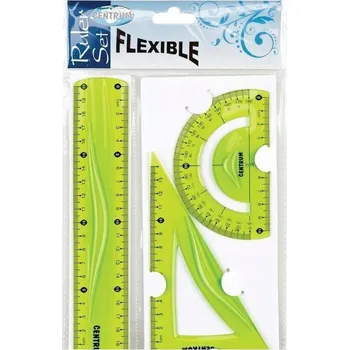 Centrum sada pravítko trojúhelník úhloměr mix