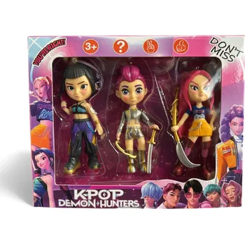 Figurka K-Pop Deamon Hunters (sada 3 figurek)