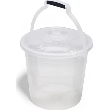 kbelík Vědro s víkem 10L PROPER transparentní