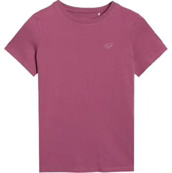 Chlapecké tričko Dětské triko 4F Tshirt F2397 Dětská velikost: 140 / Barva: vínová