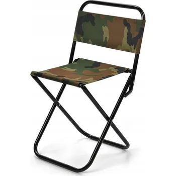 Turistická židle s opěradlem Meteor Verto zelená