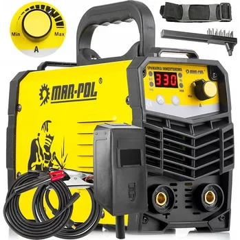 Svářečka Invertorová svářečka Mar-Pol 20-330 A 230 V 9,4 kVA