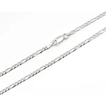 Řetízek Stříbrný řetízek figaro STRR0366F 60 cm