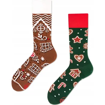 Pánské ponožky Dlouhé ponožky PONOŽKY se vzory Many Mornings THE GINGERBREAD MAN 39-42