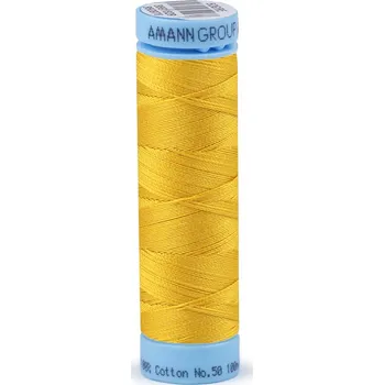 Nit Bavlněné nitě 100 m Etiketní č.50 Triana Amann, střední, 0117 Cyber Yellow