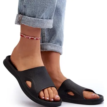 Dámské pantofle Dámské klasické černé NAZOUVÁKY 37