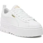 Sneakersy Puma Mayze Lth Jr 384527 Bílá 38