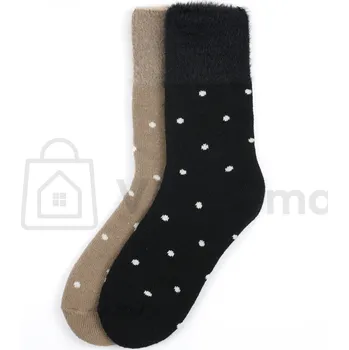 Dámské ponožky 2 Páry hřejivých ponožek z alpaky 35-38