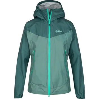 Dámská bunda Dámská outdoorová bunda Kilpi Hurricane-W Tmavě zelená M