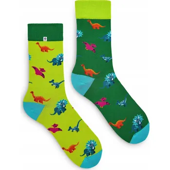 Barevné ponožky s dinosaury EU 39-42