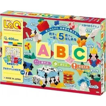 ostatní stavebnice Stavební Stavebnice LaQ ABC 400 ks.