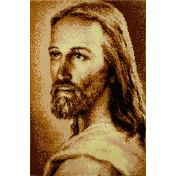 Koberec MAKATA SAKRÁLNÍ KOBEREC NA ZEĎ PAN JEŽÍŠ BÉŽOVÝ WELTOM 50x70 cm