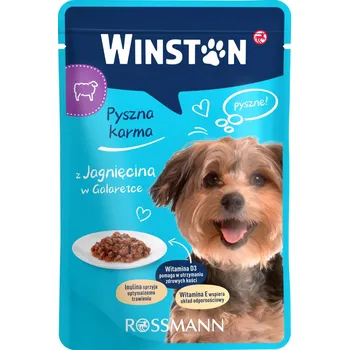 Krmivo pro psa WINSTON Mokré Krmivo pro psy Jehněčí Želé 100g