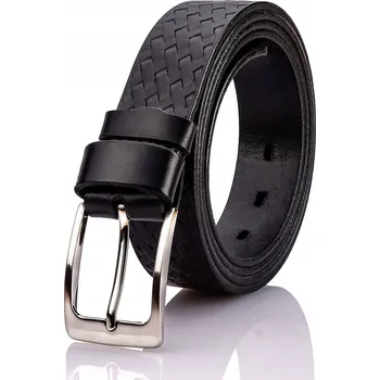 Opasek Pletený pánský Pásek Gracio z pravé kůže, délka 110 cm