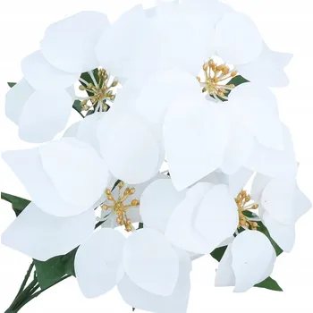 umělá květina UMĚLÁ KYTICE HVĚZDY BETLÉMSKÉ dekorační kytice DO VÁZY dekorace