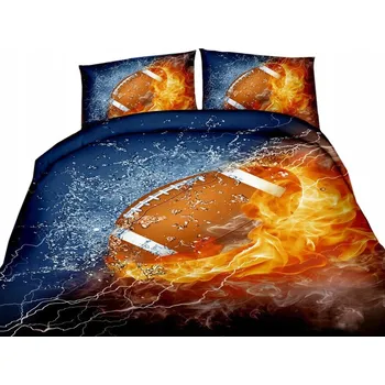 Povlečení POVLEČENÍ HRUBÁ BAVLNA 3D 160x200 + 2x 70x80 VÝHLEDY