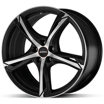 Disk Alu disk Ronal R62 JBM FC 8,5x20 5x112 ET50 černý matný leštěný
