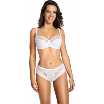 Podprsenka Gaia podprsenka polovyztužená bílá velikost 75D