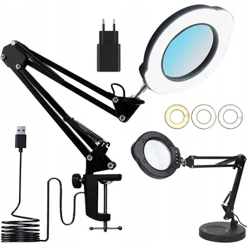 Lupa Bedee S LED lampou, zvětšení 10x