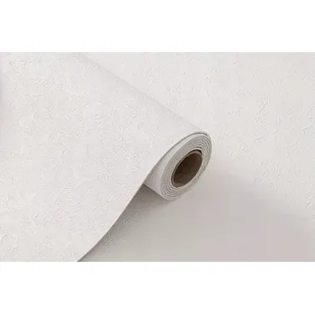 Tapeta Tapeta samolepicí bílá role – vzhled stěrkované omítky / surový beton, 60x280 cm