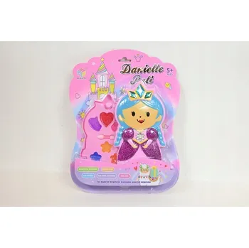 Doplněk pro panenku Omalovánky pro panenky Sada na vybarvování příslušenství Dárek pro děti