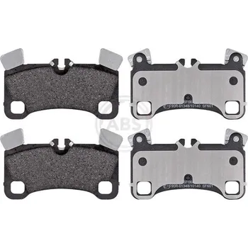 Brzdová destička Sada brzdových destiček, kotoučová brzda A.B.S. 37696