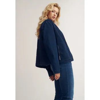 Dámská casual bunda Tatuum DÁMSKÁ DŽÍNOVÁ BUNDA SE STOJÁČKEM - BAMI