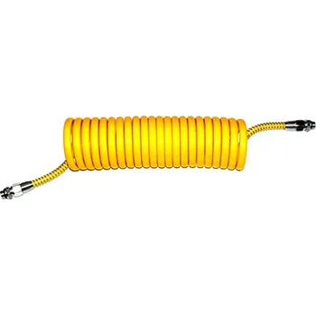 Příslušenství ke kompresoru Hadice pneumatická spirálová M16 žlutá polyamidová PA/M16/6,5M/Z