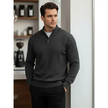 Pánská móda Pánský svetr na zapínání DStreet Other 3499726