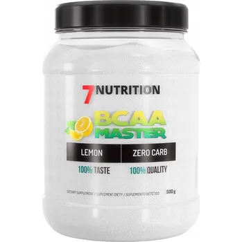 Aminokyselina BCAA prášek 7NUTRITION BCAA GLUTAMIN CYTR 7Nutrition 500 g citron