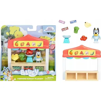 Figurka Sada Moose Toys Bluey Farmářský Trh Hrací Set