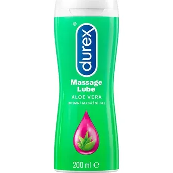 Lubrikační gel Durex Play masážní gel 2v1 Aloe Vera 200 ml