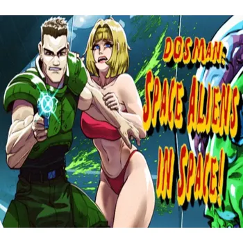 Počítačová hra DOSMan: Space Aliens in Space!