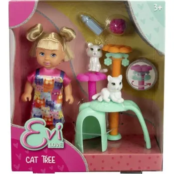 Panenka Panenka Evička se škrabadlem pro kočky