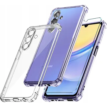 Pouzdro na mobilní telefon Bezbarvý Zadní Kryt TelForceOne pro Samsung Galaxy M15