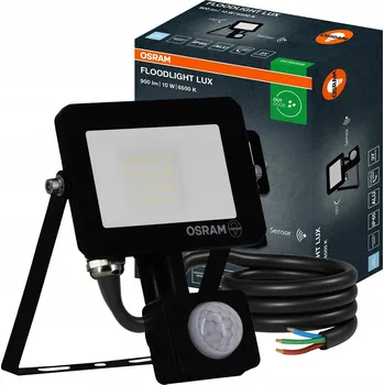 LED Reflektor Halogen 10W 6500K 900lm IP65 s Pohybovým Čidlem OSRAM