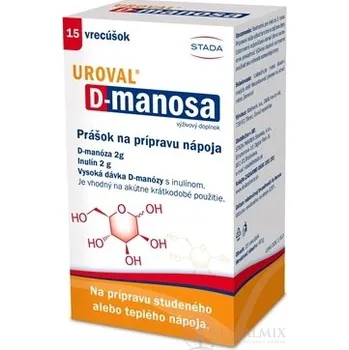 STADA UROVAL D-manosa prášek pro přípravu nápoje 15 sáčků
