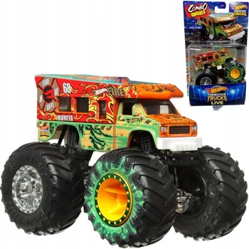 autíčko HOT WHEELS MONSTER TRUCKS VOZIDLO AUTÍČKO COMBO CRASHER HLB80