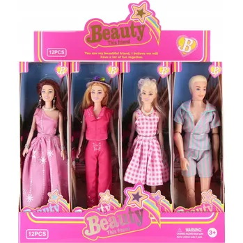 Panenka Panenka na hraní pro DÍVKY s doplňky 10x34x6 cm MEGA CREATIVE