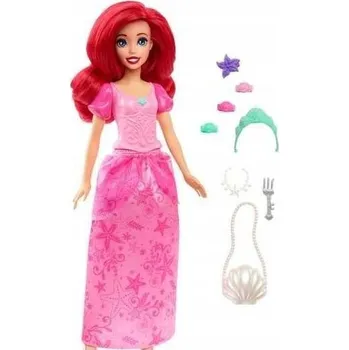 Panenka PANENKA PRINCEZNA ARIEL Disney Princess + příslušenství HLX34