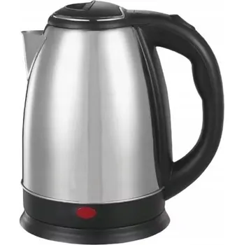 Rychlovarná konvice RYCHLOVARNÁ KONVICE BEZDRÁTOVÁ 1500W 2L VELKÁ STŘÍBRNÁ NEREZOVÁ OCEL