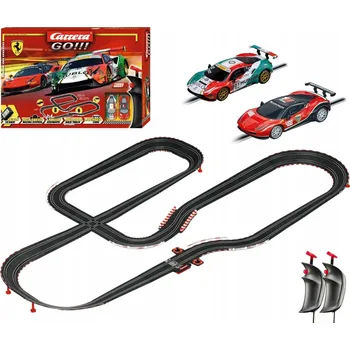auto na autodráhu Ferrari Pro Speeders GO!!! 8,6 m 1/43 Carrera 62551