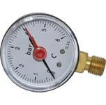 manometr vodárenský 1/4" 0-6 Bar zadní